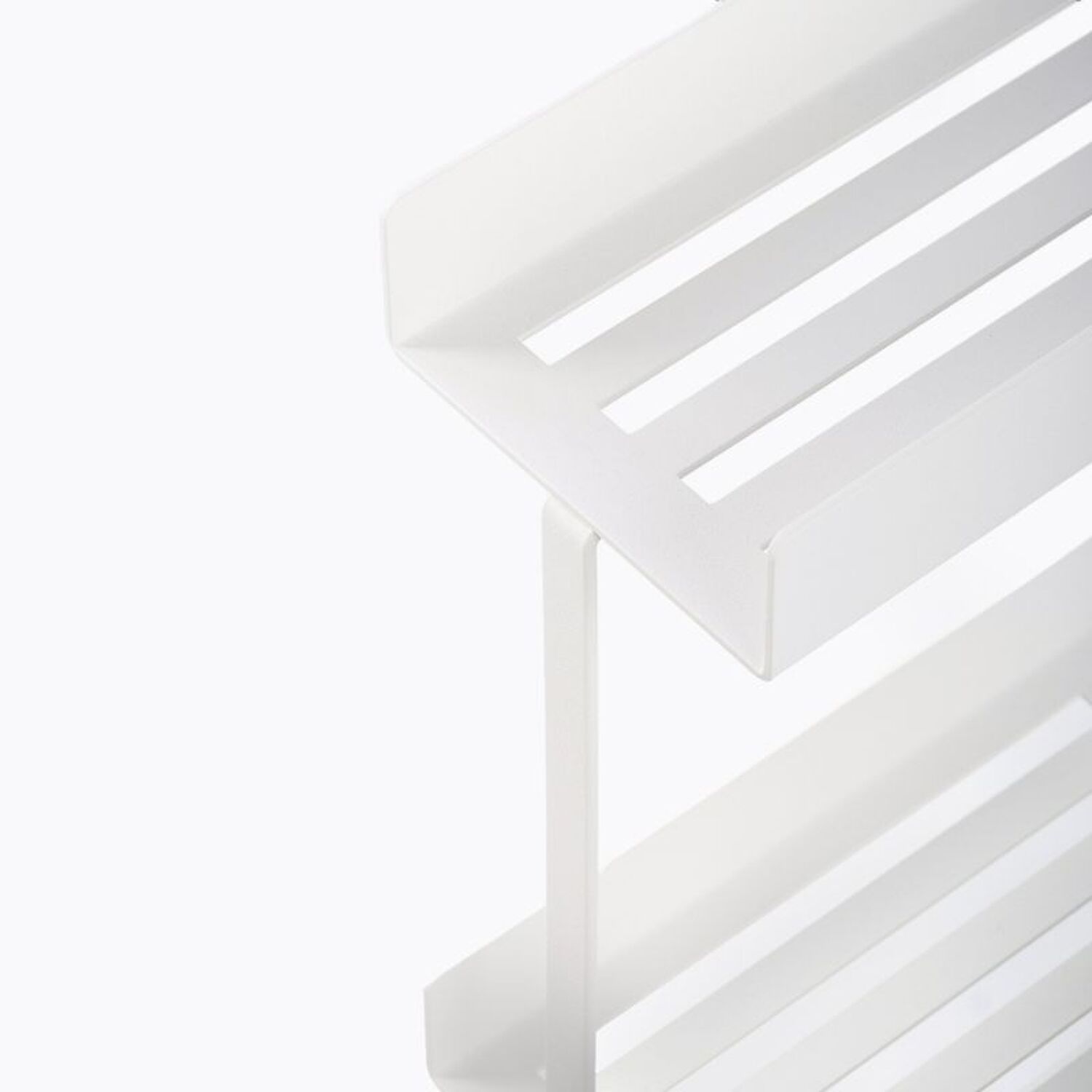 Desserte roulante 3 niveaux AURA Blanc