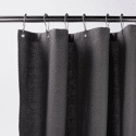 Rideau de douche LINOS Anthracite 180x200 cm