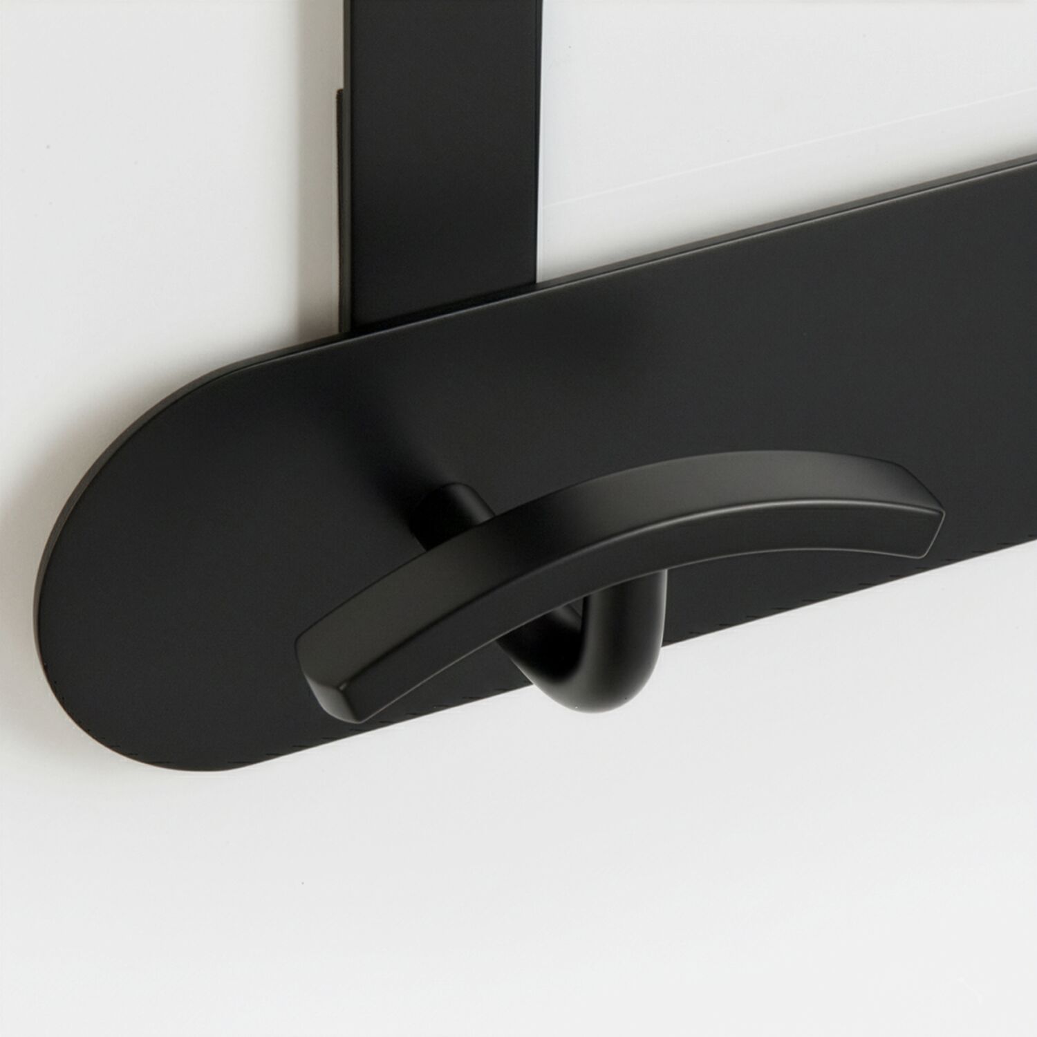 Patère 3 têtes CLUB noir mat – Inox overdoor