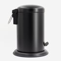 Poubelle à pédale 3L rétro
