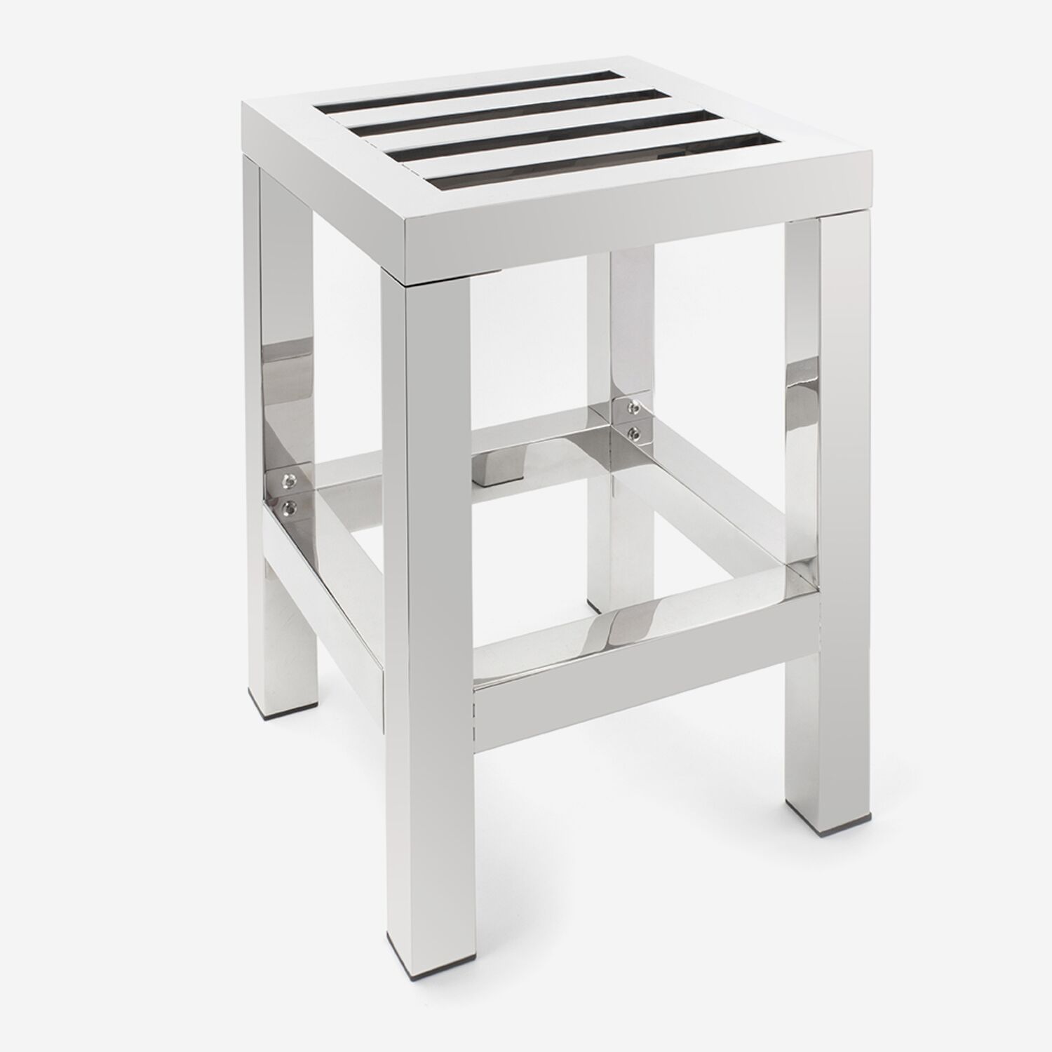 Tabouret PLAZZA en inox