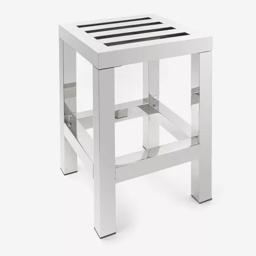 Tabouret PLAZZA en inox
