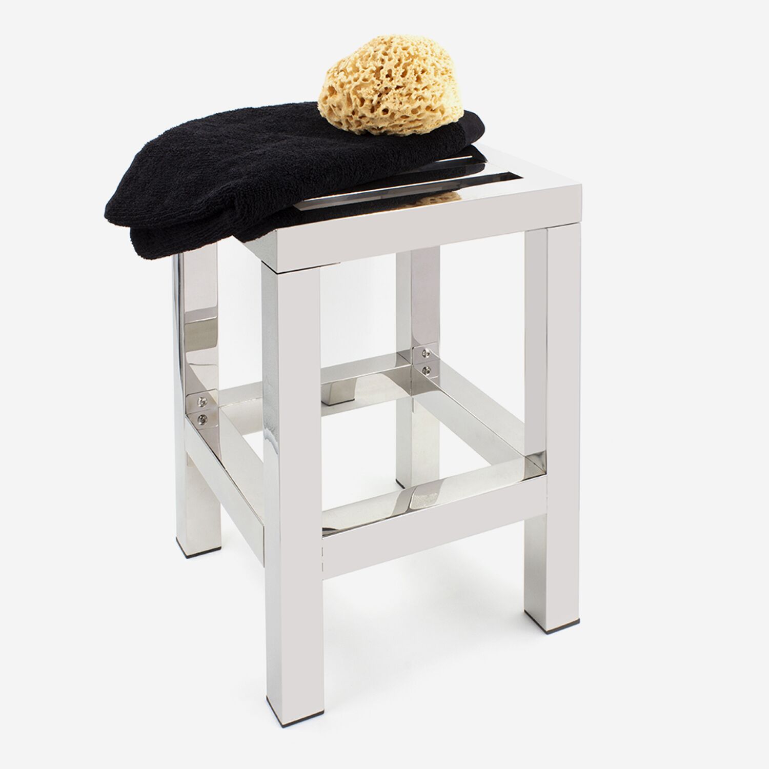 Tabouret PLAZZA en inox