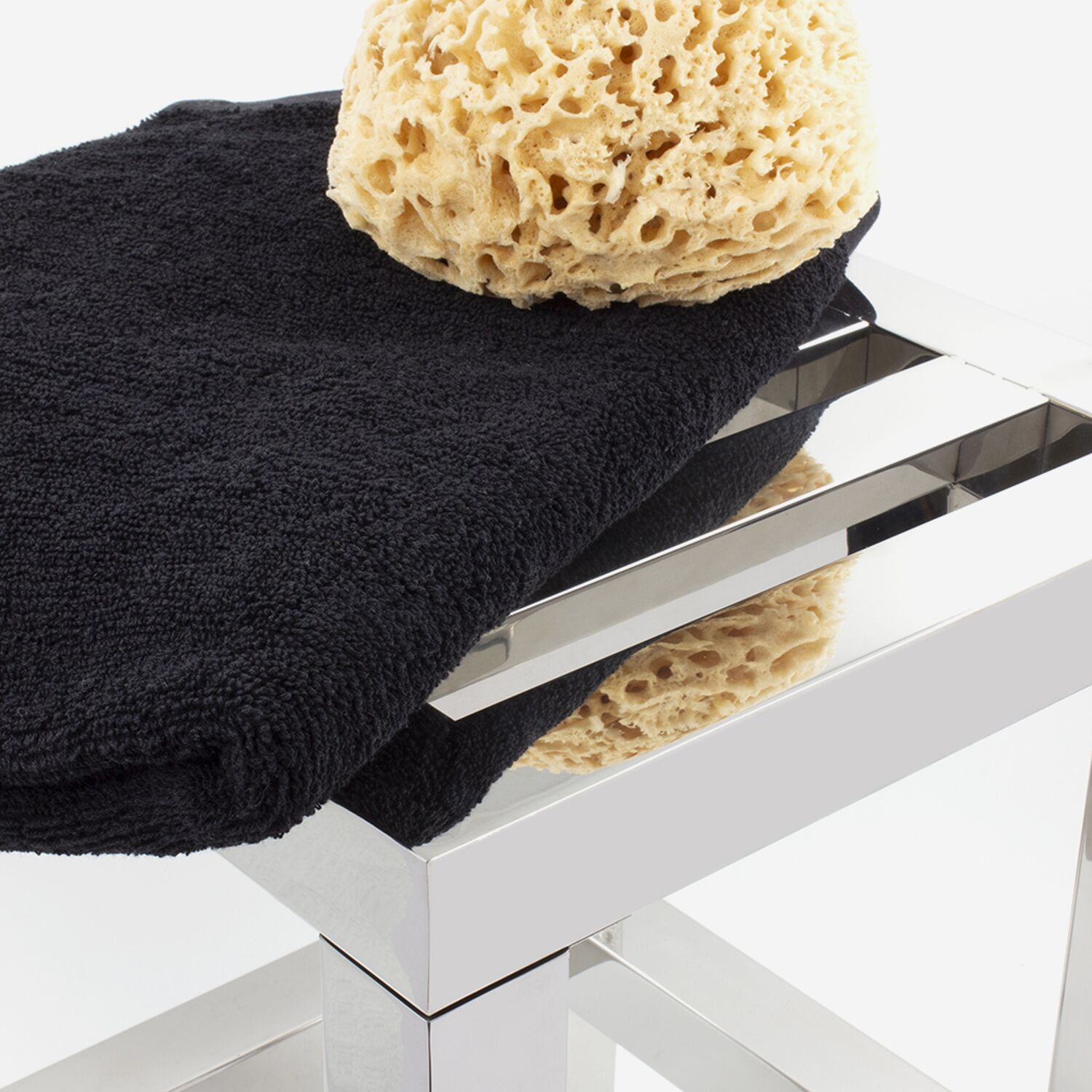 Tabouret PLAZZA en inox