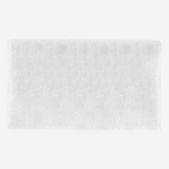 Tapis de bain blanc haut de...