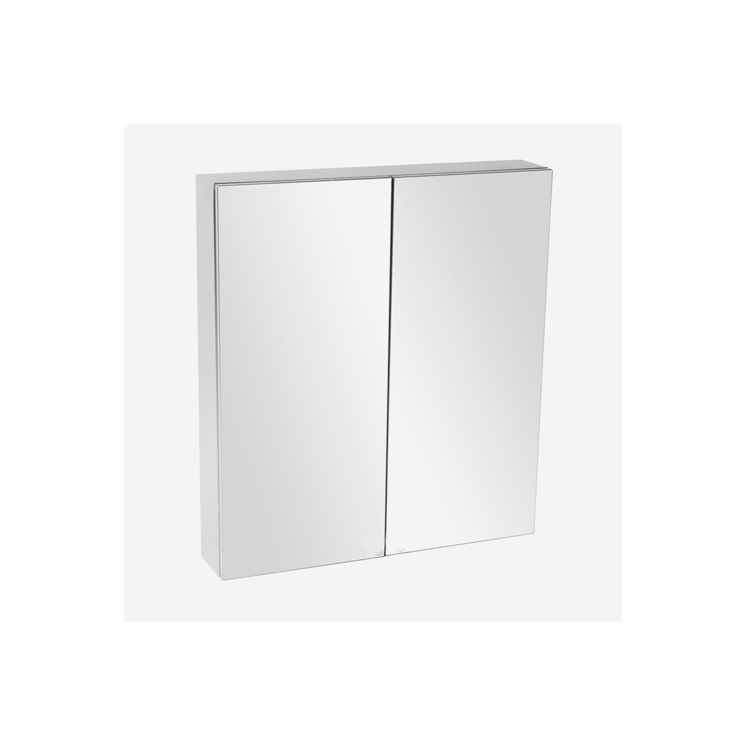 Armoire de toilette 2 portes VICTORY en inox brillant
