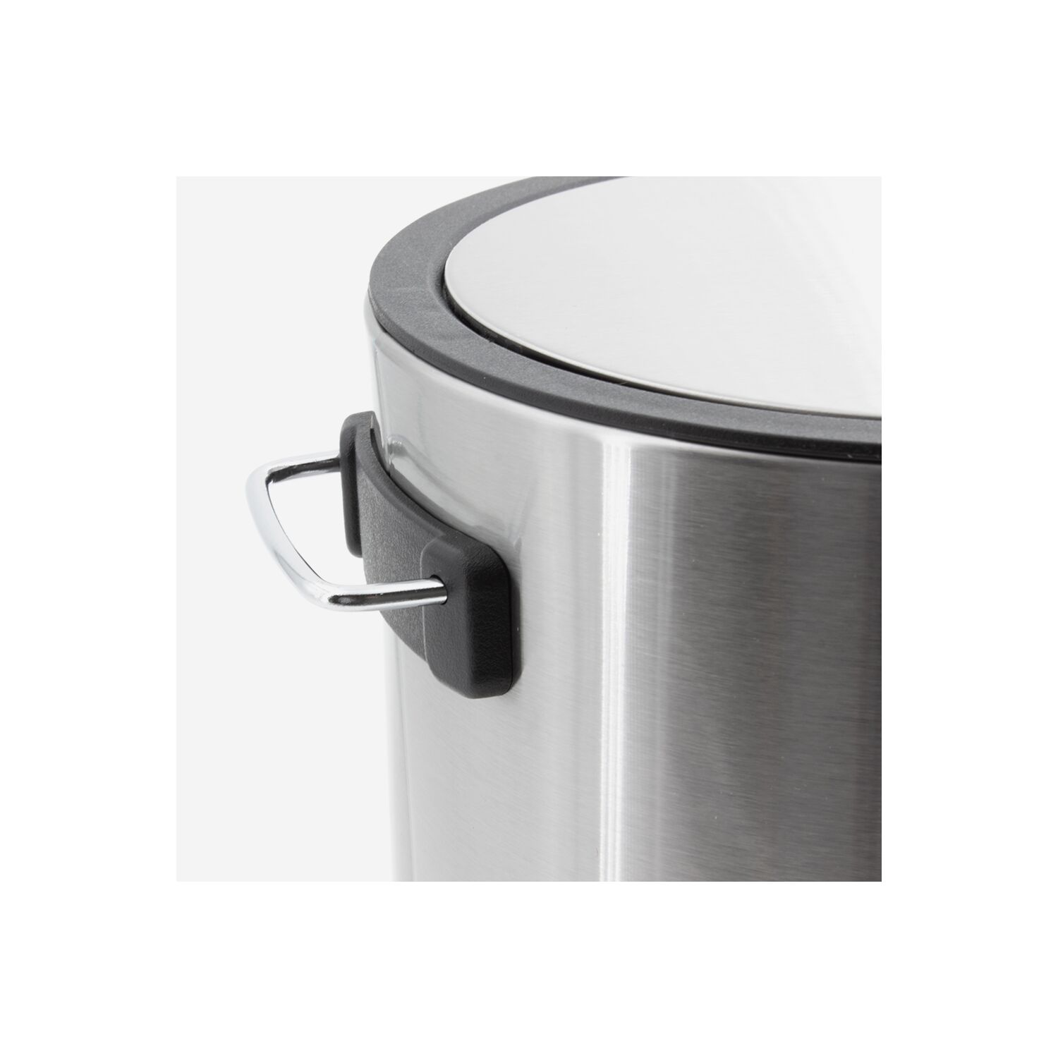 Poubelle à pédale inox mat 3L Step