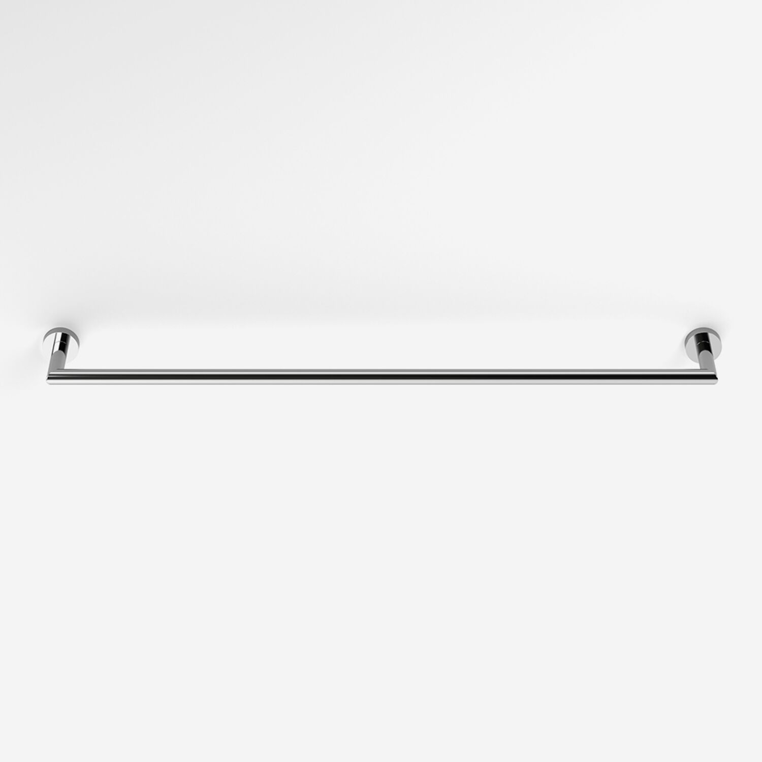 Porte-serviette mural inox 78cm Hôtel