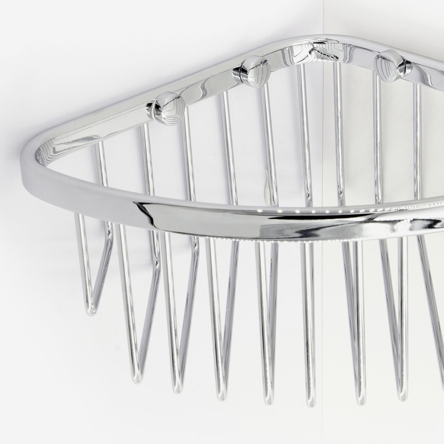 Panier angle PM inox brillant - Remix