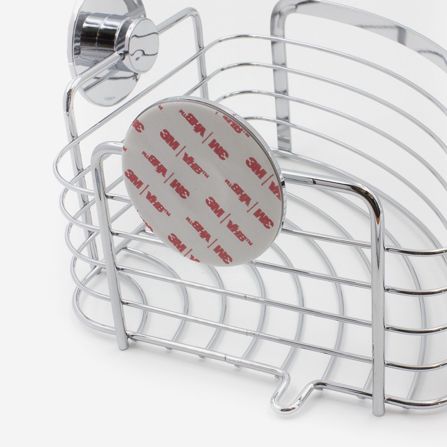 Panier d'angle inox brillant SILVER