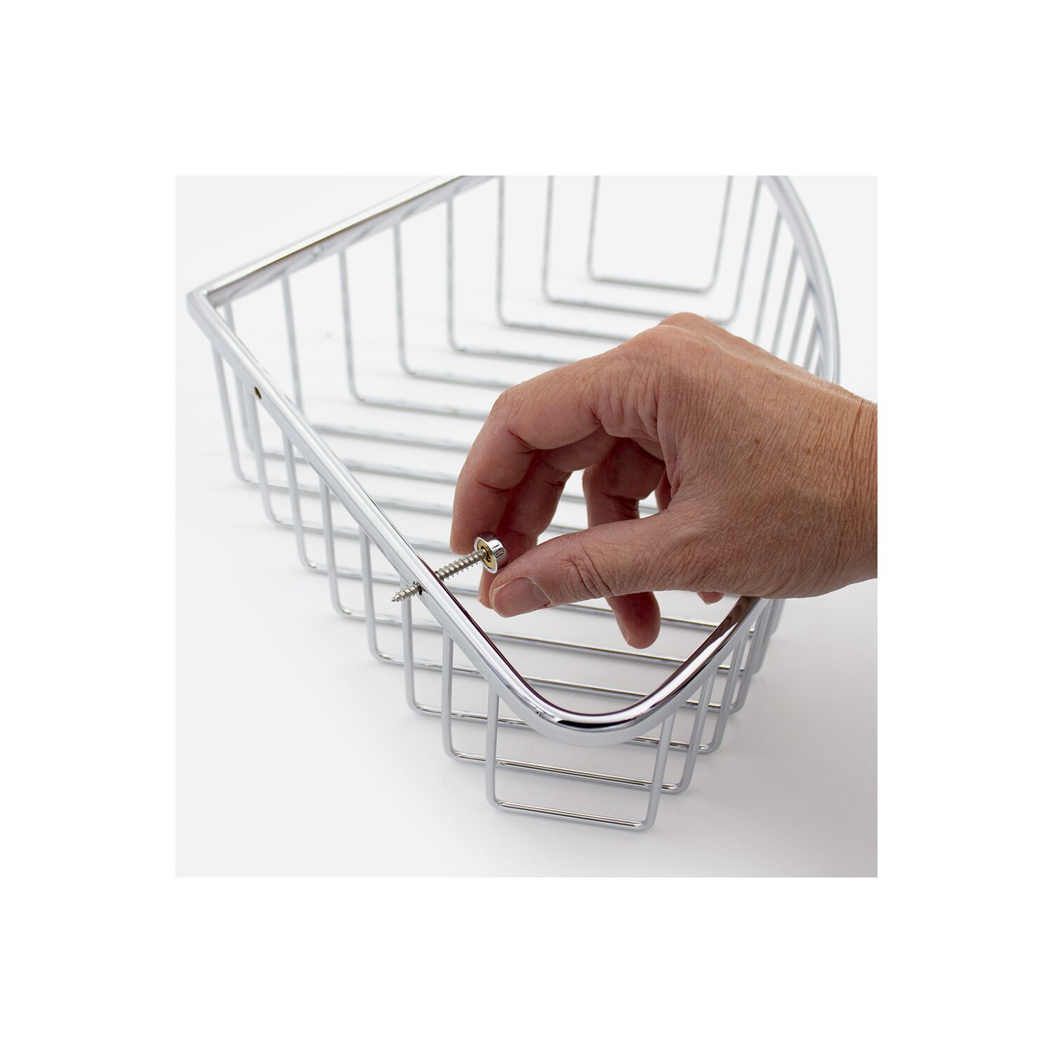 Panier Haut Angle Inox Brillant Remix