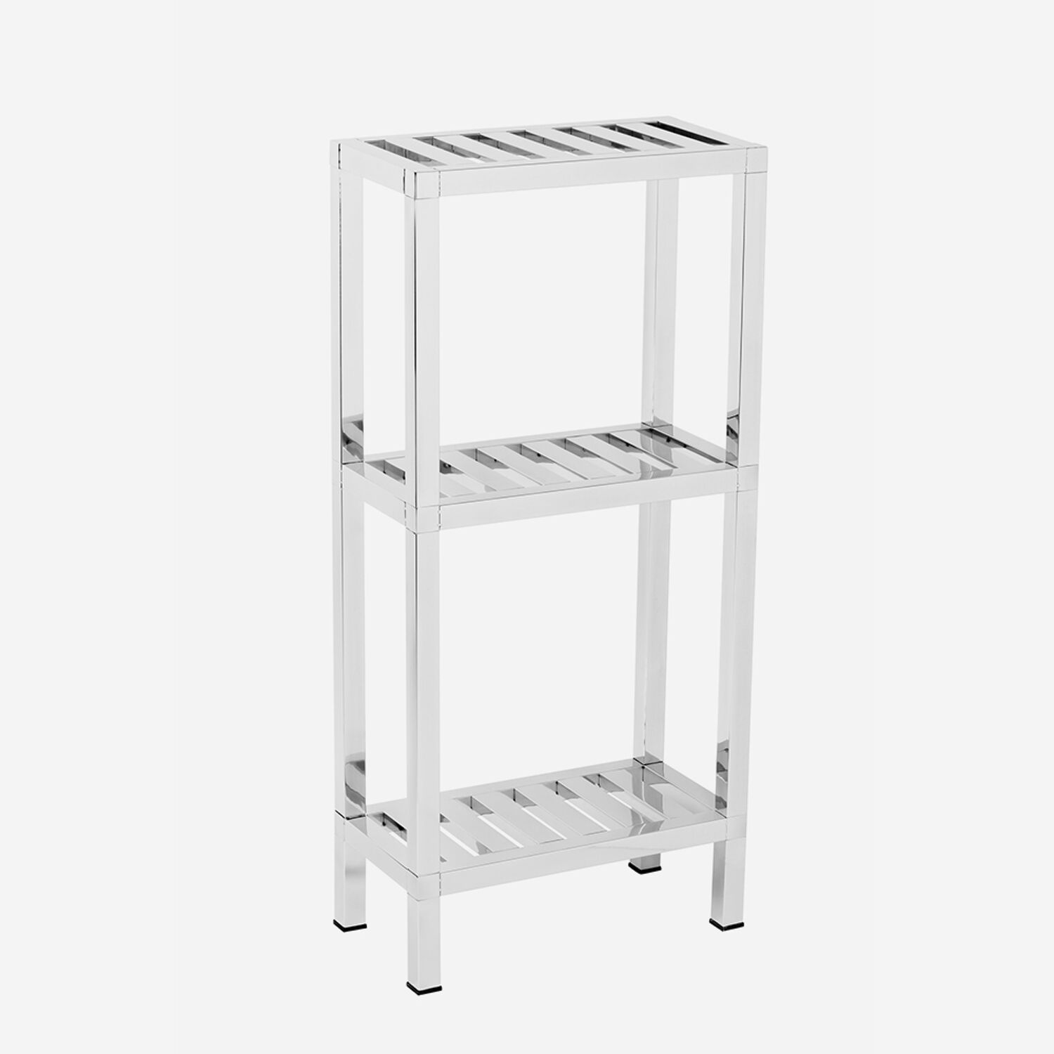 Etagère extra-fine en inox PLAZZA