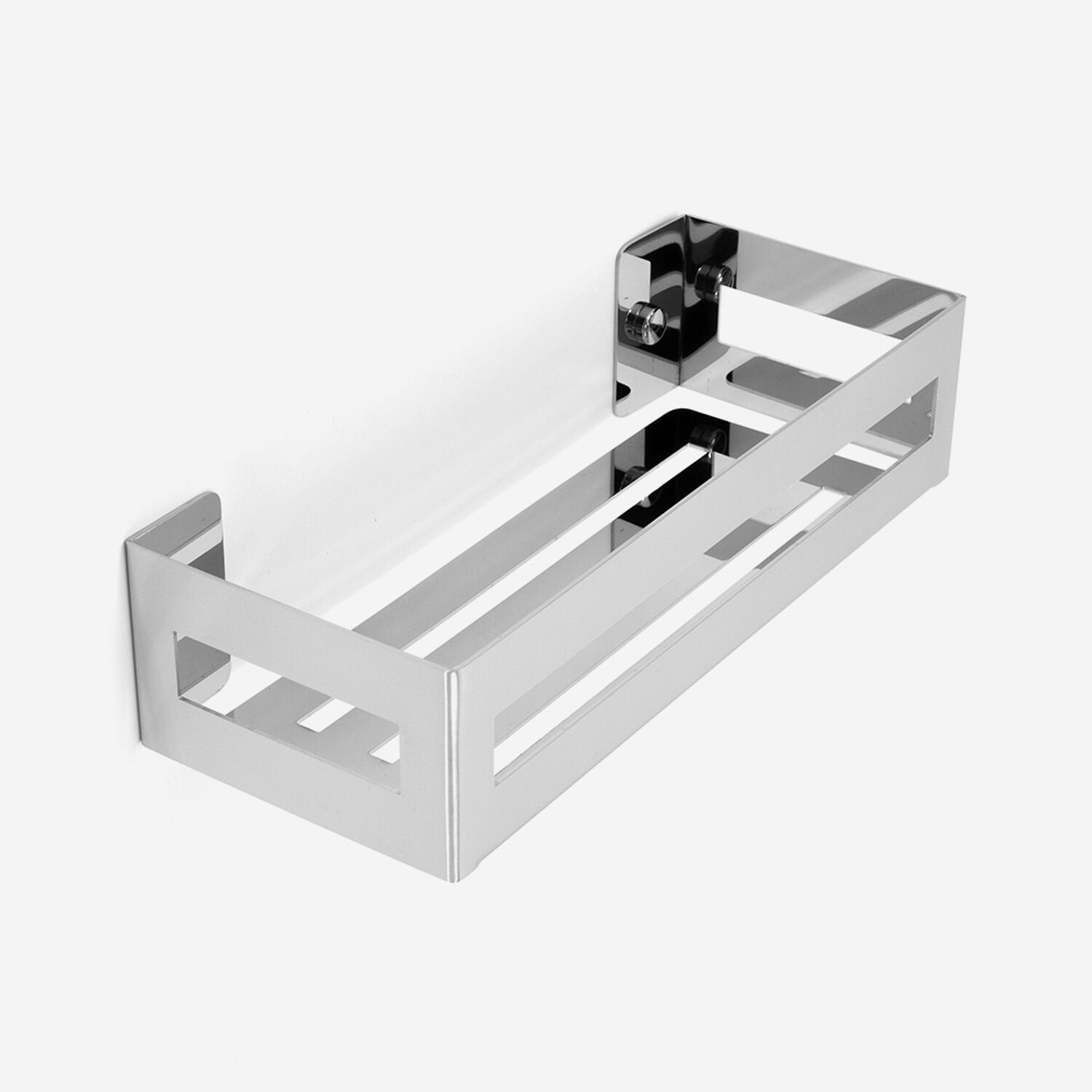 Etagère murale en inox brillant - Class