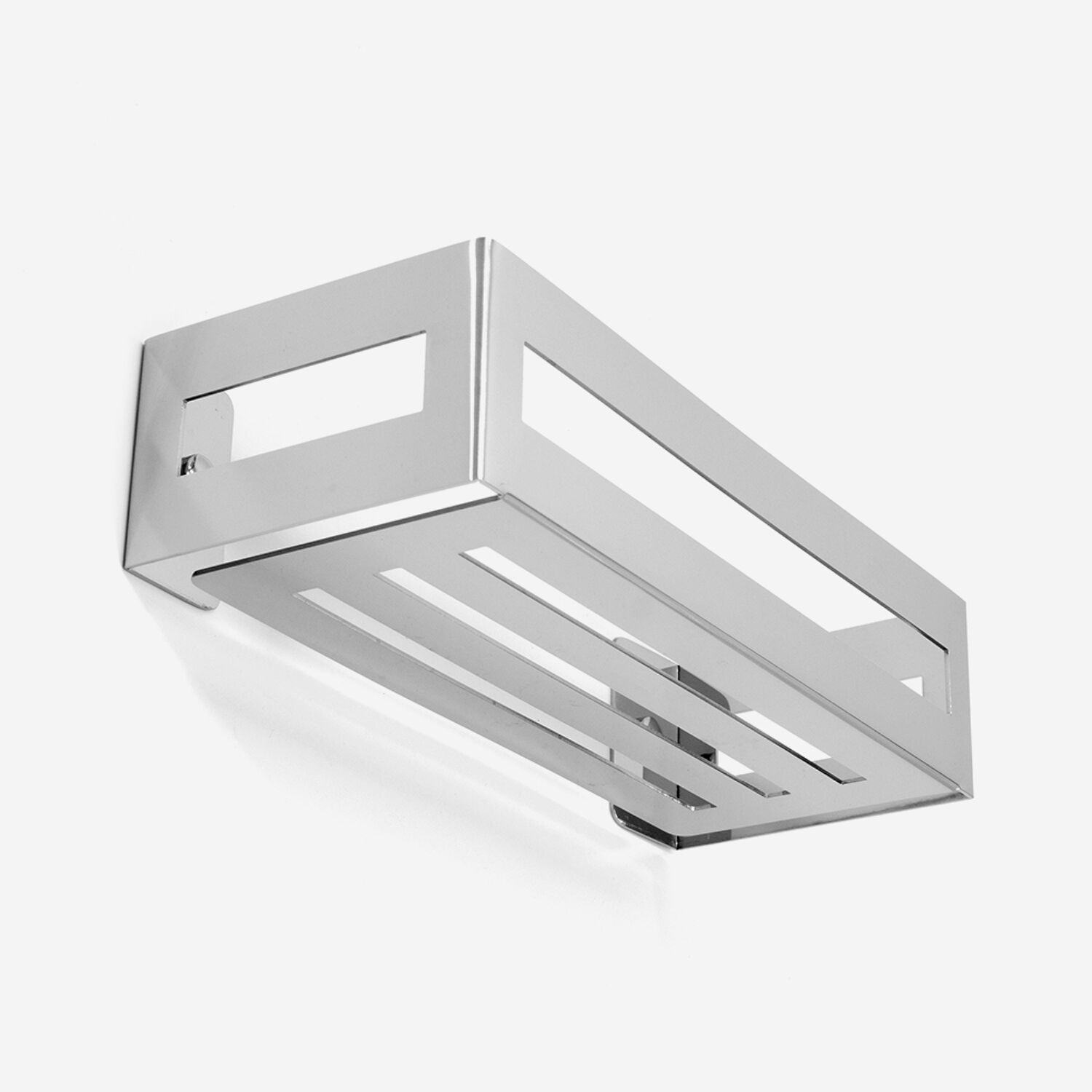 Etagère murale en inox brillant - Class