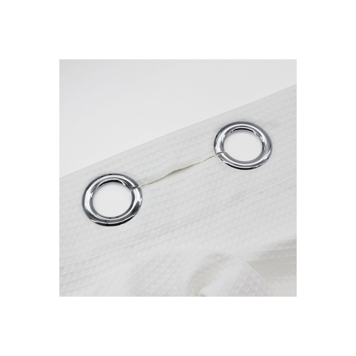 Rideau de douche blanc 180 x 200 cm HONORE