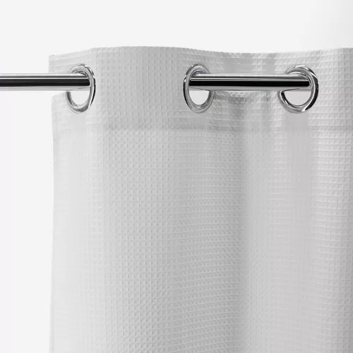 Rideau de douche blanc 180...
