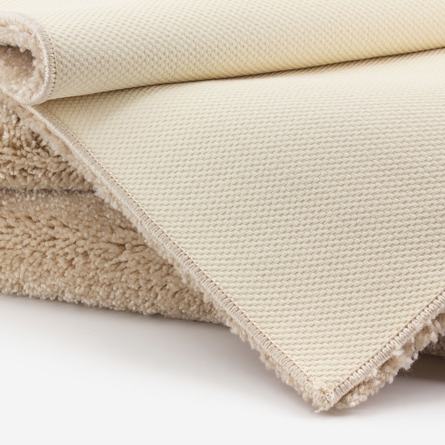 Tapis de bain grège haut de gamme 2500g/m² - Dolce