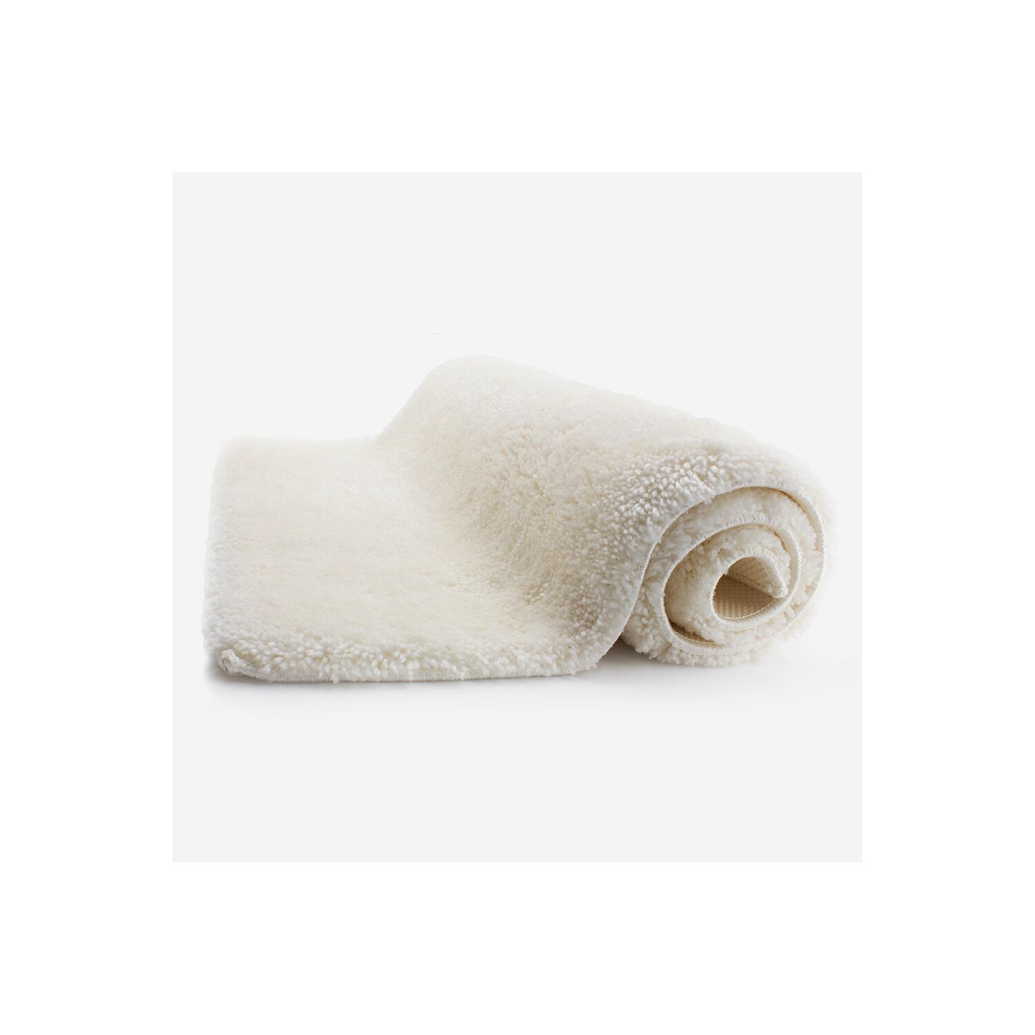 Tapis de bain écru haut de gamme 2500g/m² - Dolce