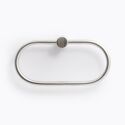 Anneau porte-serviette Piccolo en inox brillant