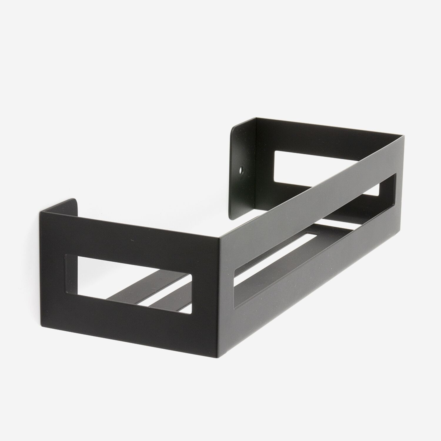 Etagère murale de salle de bain noir - CLASS