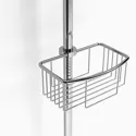 Panier barre de douche inox brillant - Remix