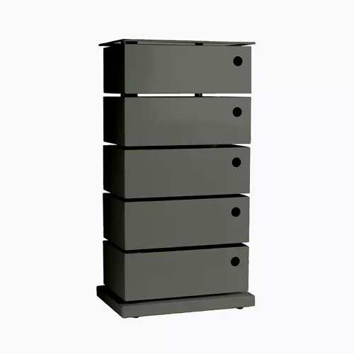 Meuble pivotant 5 casiers...