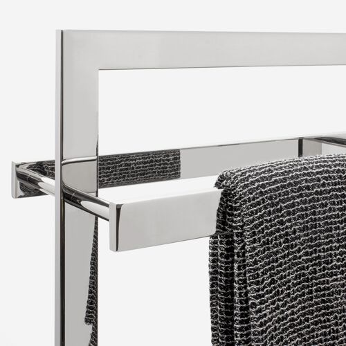 Porte-serviette inox mat ou...