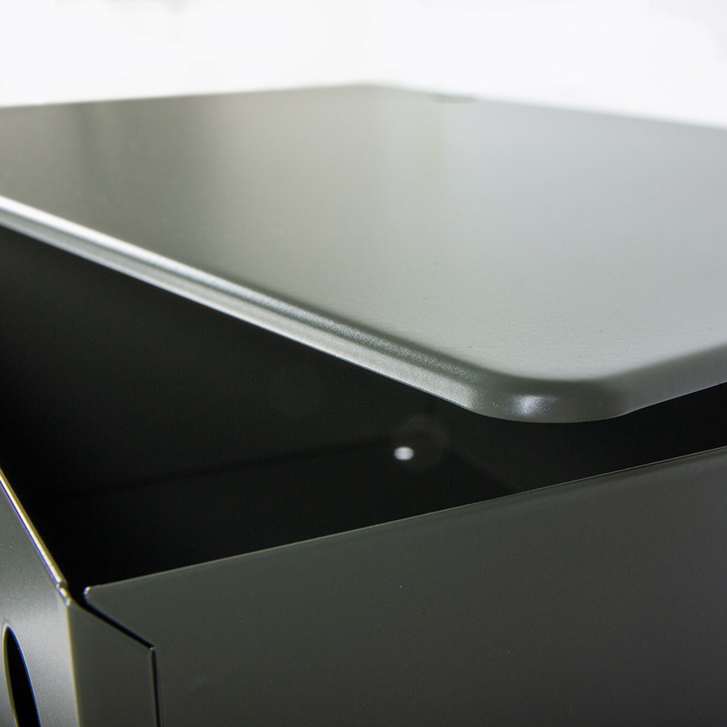 Meuble pivotant 5 casiers vert kaki mat - TWIST