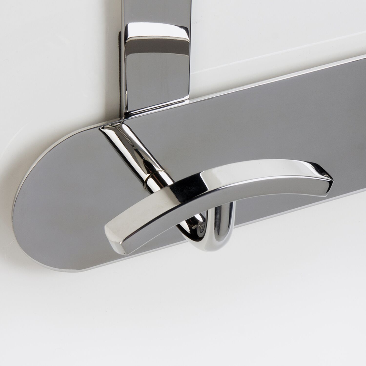 Patère 3 têtes CLUB Inox brillant