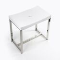 Tabouret de douche 100% inox de salle de bain - SUEDE