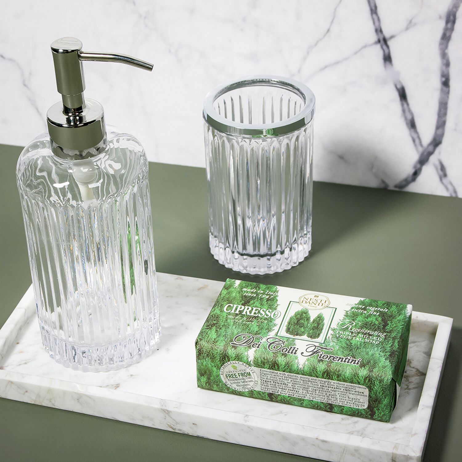 Echt wit marmeren blad - Marmer - Bath Bazaar