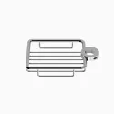 Porte-savon REMIX pour barre de douche en inox brillant