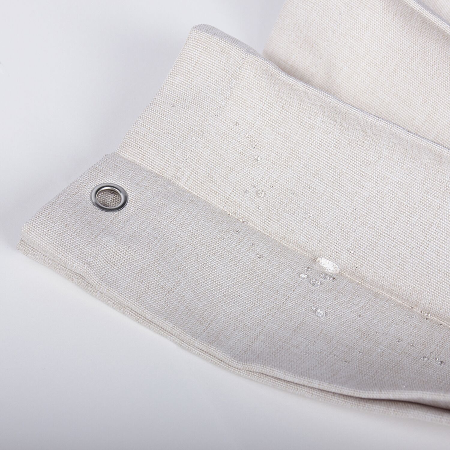 Rideau de douche Issey écru