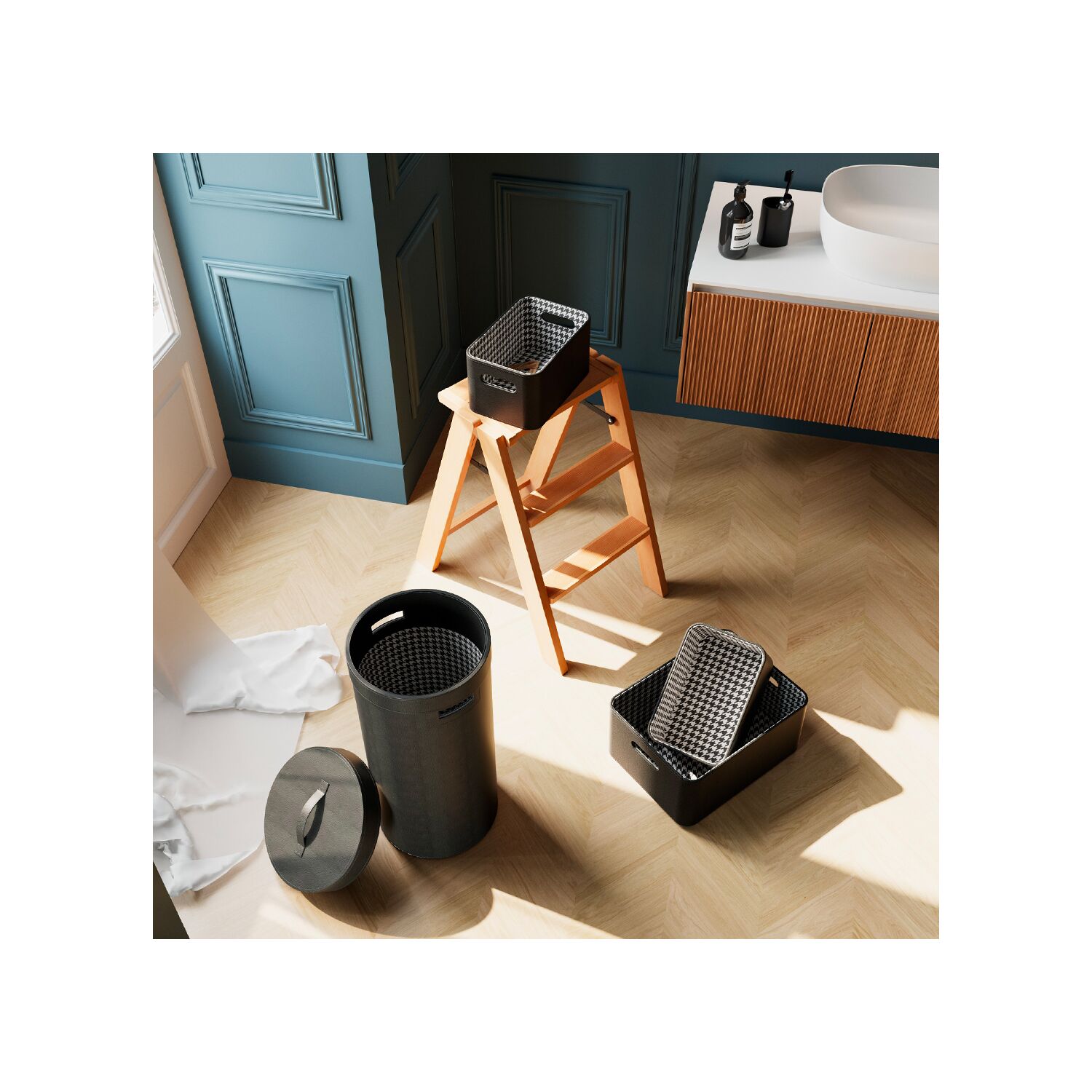 Panier à linge Hudson