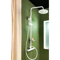 Porte-savon REMIX pour barre de douche en inox brillant
