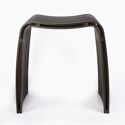 Tabouret en bambou noir Vogue