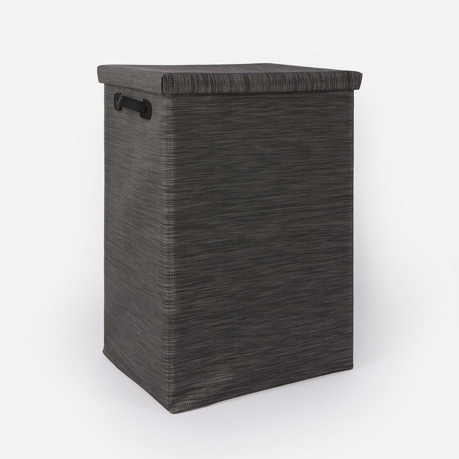 Panier à linge gris chiné grand modèle 60L - York