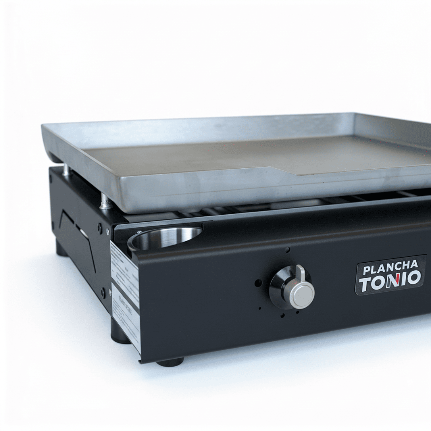 Plancha gaz professionnelle 2 feux Lagos - Inox - Pour 6 à 12 personnes