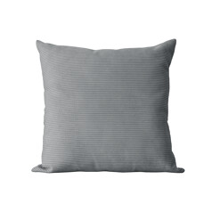 Coussin carré velours gris...