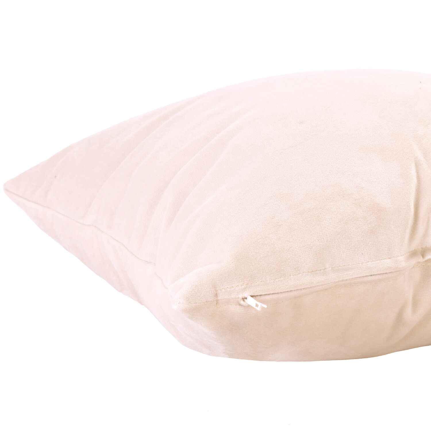 Coussin carré velours NAURU - 45x45 cm