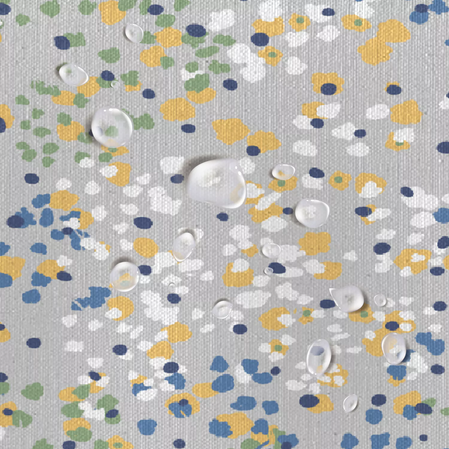 Resin-Tischdecke fleckabweisend blau 100x135 cm JAVA