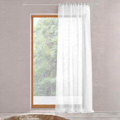 Cortina branca 140x280cm...