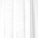 Rideau à galon fronceur Voilage Blanc 140x280cm ETNARA