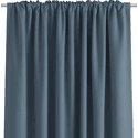 Rideau plissé bleu KILAVA 140x280 cm - Happy Garden