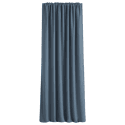 Rideau plissé bleu KILAVA 140x280 cm - Happy Garden