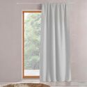 Rideau à galon fronceur Blanc 140x280cm MERVORA