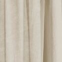 Rideau à galon fronceur Voilage Beige 140x280cm VESKARA