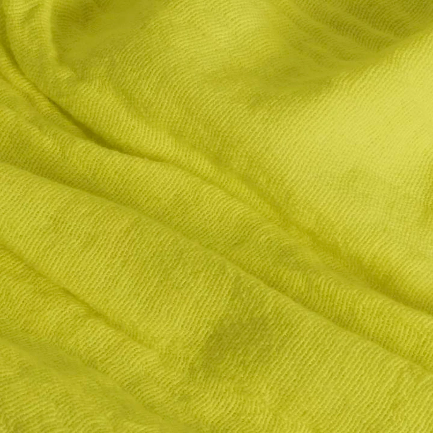 Geruite deken 100% katoen limegroen met franjes 130x170cm BITALD