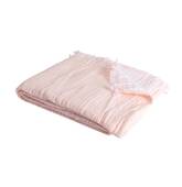 Couverture plaid 100% coton...