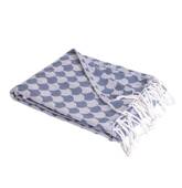 Couverture plaid 100% coton...